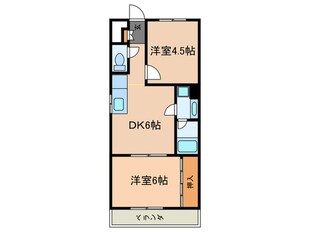 ハウス大屋敷の物件間取画像